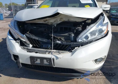 2016 Nissan Murano Sv from USA, damaged, VIN 5N1AZ2MH3GN153695